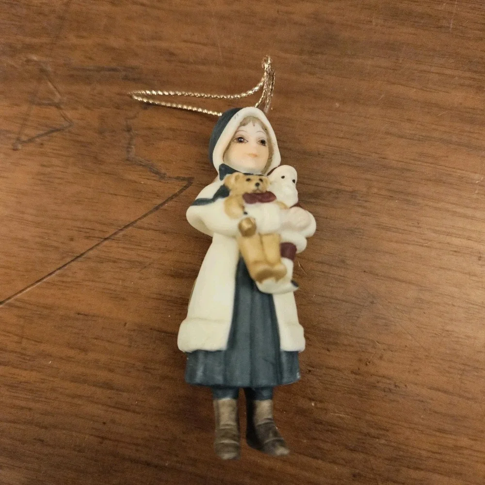 Vintage 1984 Limited Edition‎ Jan Hagara Noel Christmas Ornament COA
